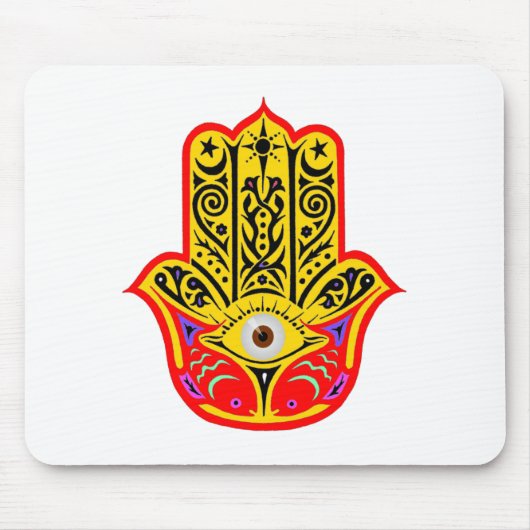 Hamsa -魔法のHamsa マウスパッド (正面)