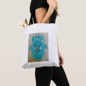 Hamsa bag トートバッグ (クローズアップ)