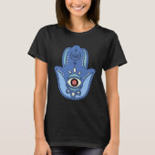 Hamsa Fatima Hand Graphic Tシャツ (正面)