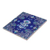 Hamsa Hand -Evil Eye Amulet Ornament タイル (側面)