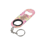 HAMSA Hand of Fatima symbol amulet Hennaフローラ キーホルダー栓抜き (裏面アングル)