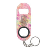 HAMSA Hand of Fatima symbol amulet Hennaフローラ キーホルダー栓抜き (裏面)