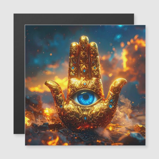 HAMSA HAND - ZEN BUDDHISM (正面/裏面)