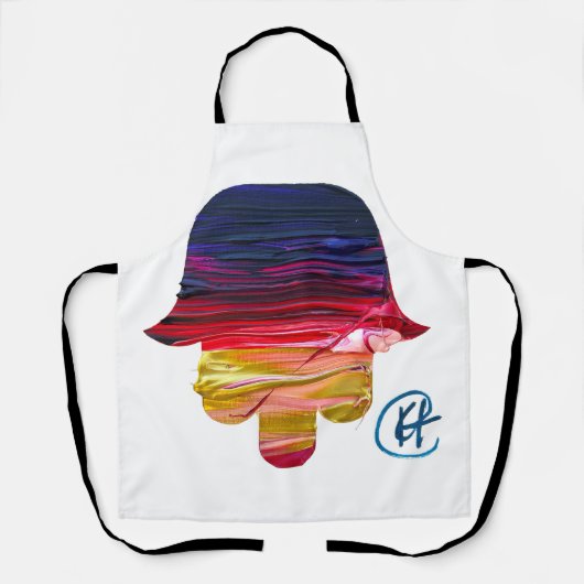 Hamsa Studio Art エプロン (正面)