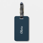 Hamsa Swirls ラゲッジタグ (裏面縦)