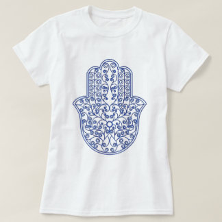 hamsa*tunis*morocco*henna*blue tシャツ