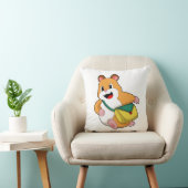 Hamsterとバッグ.PNG クッション (椅子)