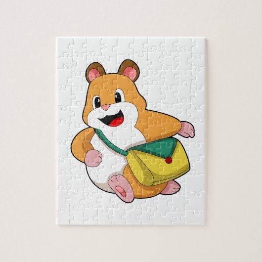 Hamsterとバッグ.PNG ジグソーパズル (縦)