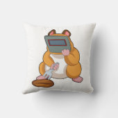 Hamster as Welder.PNG クッション (裏面)