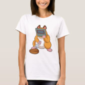 Hamster as Welder.PNG Tシャツ (正面)