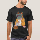 Hamster as Welder.PNG Tシャツ (正面)