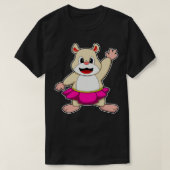 Hamster at Dance with Skirt Tシャツ (デザイン正面)