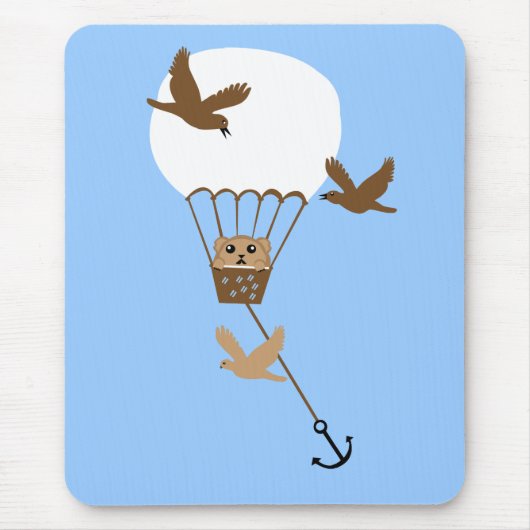 Hamster balloon adventure マウスパッド (正面)