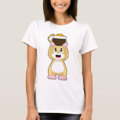 Hamster Coffee Coffee pot Tシャツ (正面)
