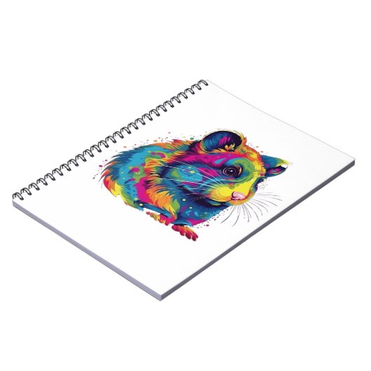 hamster cute  ノートブック (左側)