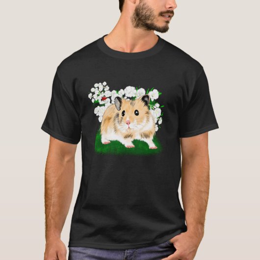 Hamster dwarf hamster girls women children 1 tシャツ (正面)