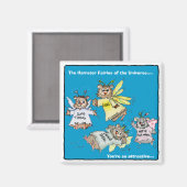 Hamster Faires of the Universe Cartoon Magnet マグネット (正面/裏面)