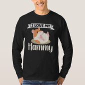 Hamster Fan Hamster  Hamsters Tシャツ (正面)