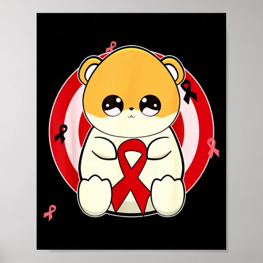 Hamster Heart Disease Awareness Month  ポスター (正面)