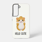 Hamster Hello Cutie Samsung Galaxyケース (裏面)