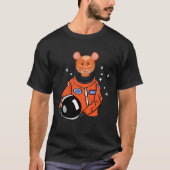 Hamster in Space Astronaut Tシャツ (正面)