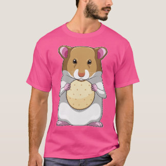 Hamster mit Keks Tシャツ