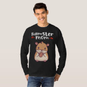 Hamster Mom Dwarf Syrian Golden European  Hamster Tシャツ (正面フル)