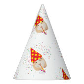 Hamster Partying – 動物のパーティー パーティーハット (左)