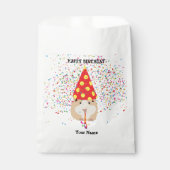 Hamster Partying – 誕生日パーティーで動物 フェイバーバッグ (正面)