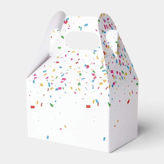 Hamster Partying – 誕生日パーティーで動物 フェイバーボックス (裏面サイド)