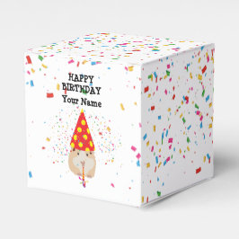 Hamster Partying – 誕生日パーティーで動物 フェイバーボックス