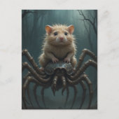 Hamster Riding a Spider ポストカード (正面)