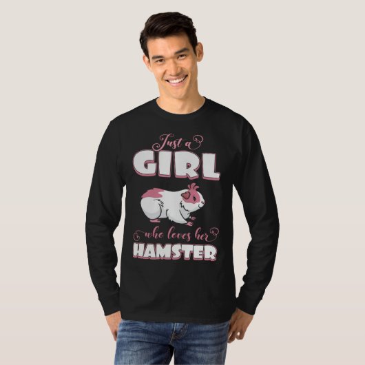 Hamster Rodents Campbell s Dwarf Winter White Robo Tシャツ (正面フル)