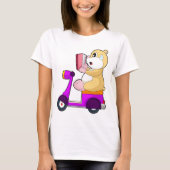 Hamster Scooter Tシャツ (正面)