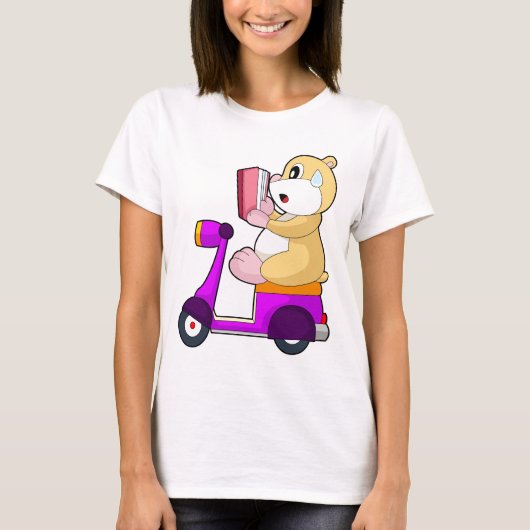 Hamster Scooter Tシャツ (正面)