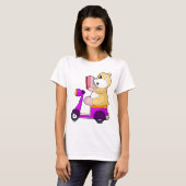 Hamster Scooter Tシャツ (正面フル)