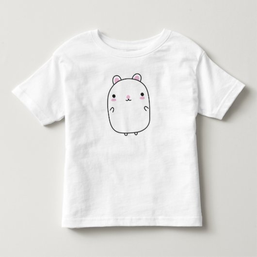 Hamster T-Shirt トドラーTシャツ (正面)