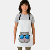 Hamster with Sunglasses エプロン (インサイチュ)
