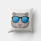 Hamster with Sunglasses クッション (裏面)