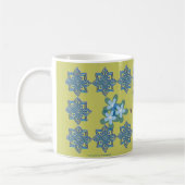 Hamzaのアラビア語の名前 コーヒーマグカップ (左)