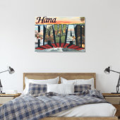Hana, HawaiiLarge Letter ScenesHana, HI キャンバスプリント (インサイチュ (寝室))