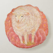 Hana-hitsuji: The Fairy Lamb ラウンドクッション (裏面)