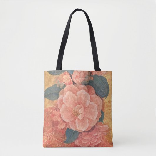 Hana-Tawawa: The Blossoming Camellia  トートバッグ (正面)