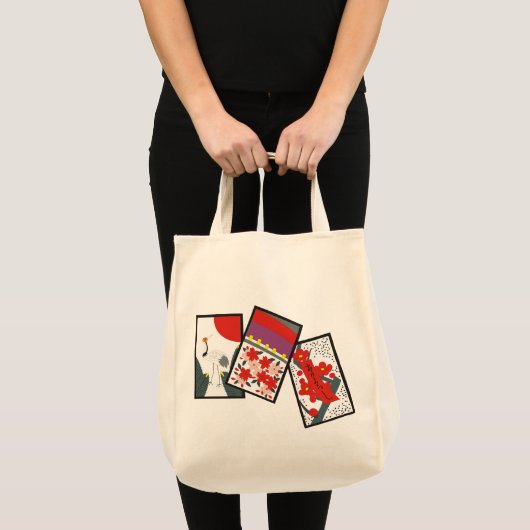 Hanafuda トートバッグ (正面(商品))