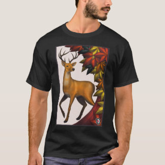 Hanafuda Deer Maple Classic T-Shirt Tシャツ