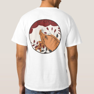 Hanafuda "Hagi-ni-inoshishi" Tシャツ