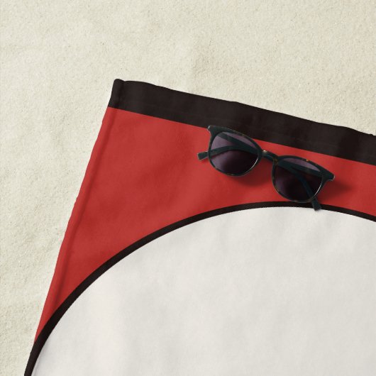 Hanafuda "Susuki-ni-tsuki" ビーチタオル (インサイチュ)