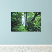 Hanakapiaiの秋はNa Pali Coast沿いのカウアイ、 キャンバスプリント (インサイチュ (ウッドフロア))