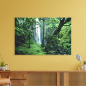 Hanakapiaiの秋はNa Pali Coast沿いのカウアイ、 キャンバスプリント (インサイチュ (リビング))