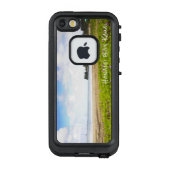 Hanalei湾、カウアイ島ハワイのビーチの花 LifeProof iPhoneケース (裏面)